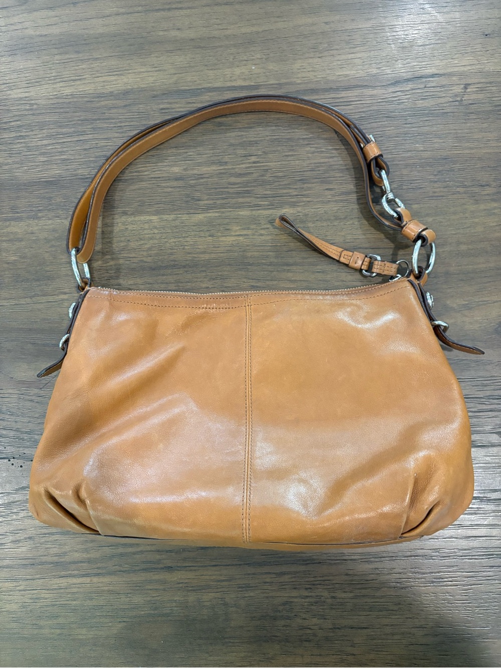 Coach bags Mia Leather Convertible Shoulder Bag
